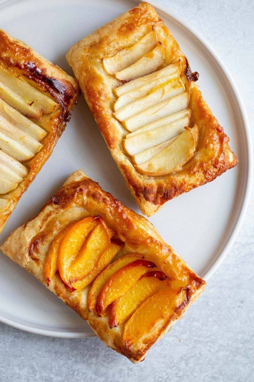 Air Fryer Upside Down Puff Pastry Tart