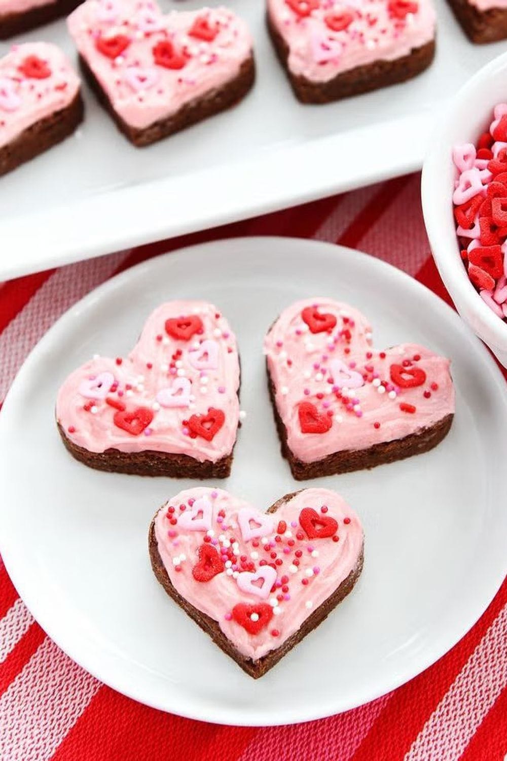 Chocolate Sugar Cookie Hearts