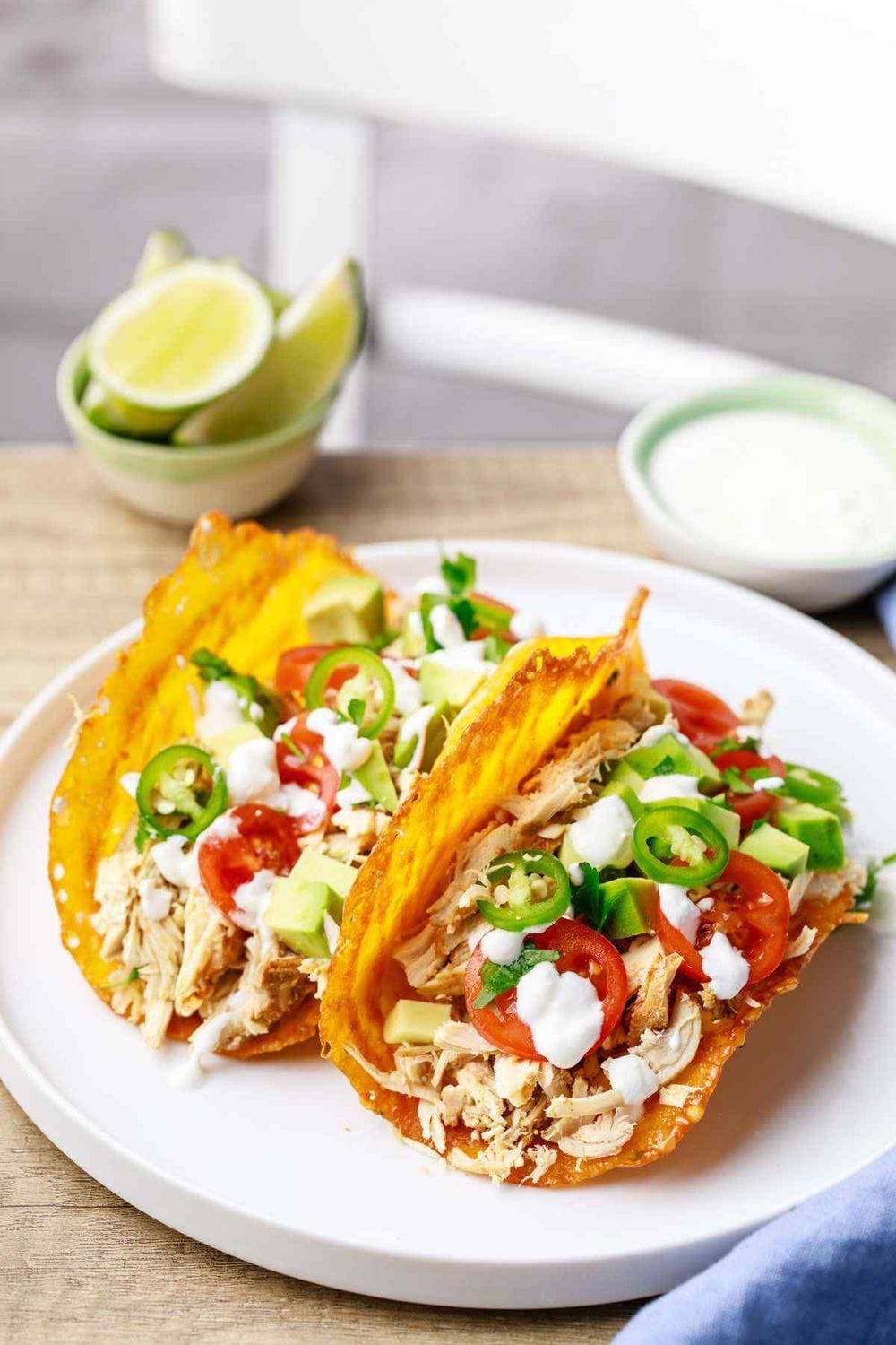 Easy Crockpot Chicken Tacos