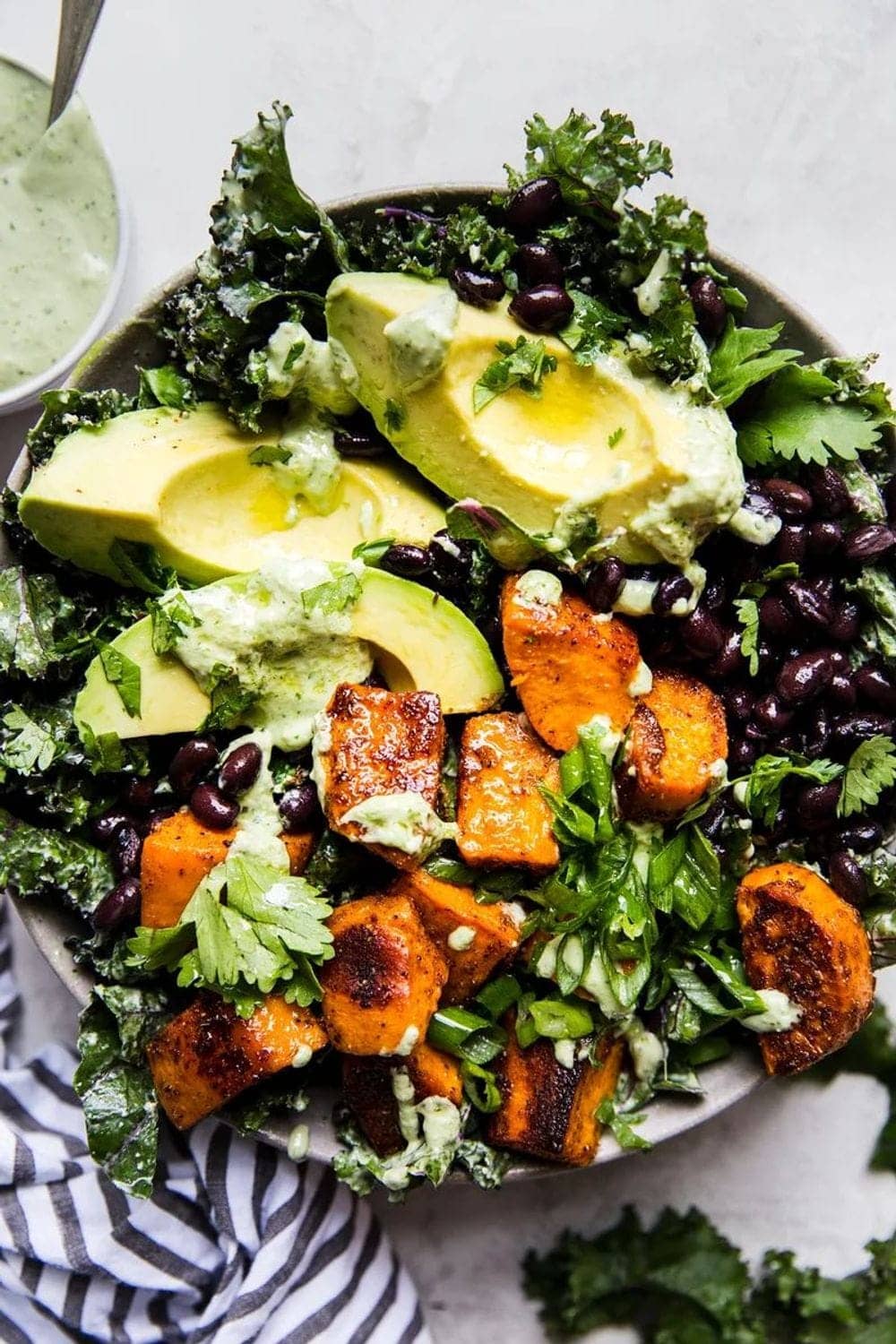 Vegan Roasted Sweet Potato Salad