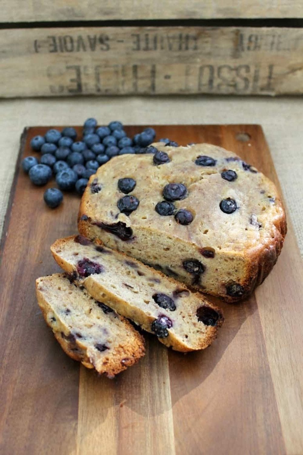 Slow Cooker Blueberry Banana Bread