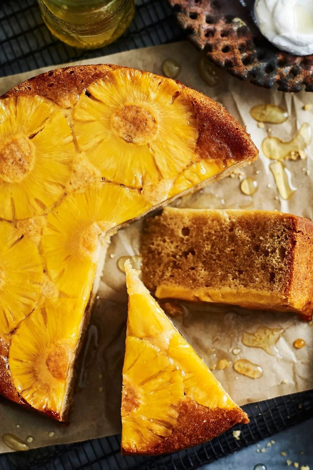 Slow Cooker Pineapple Coconut Cake