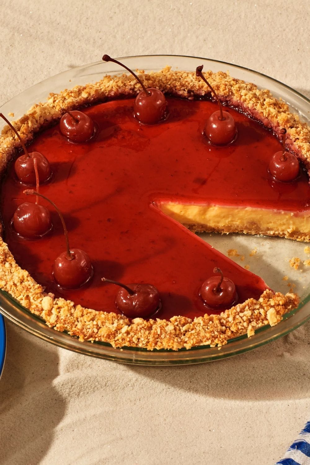 Cherry Lemonade Beach Pie