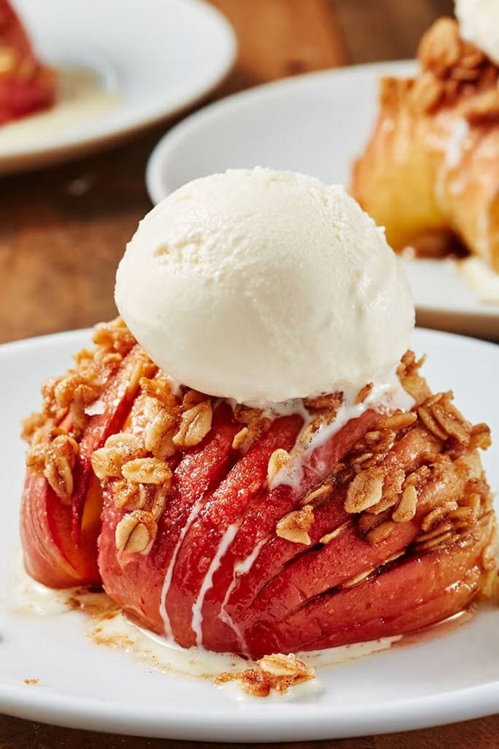 Crustless Apple Pie