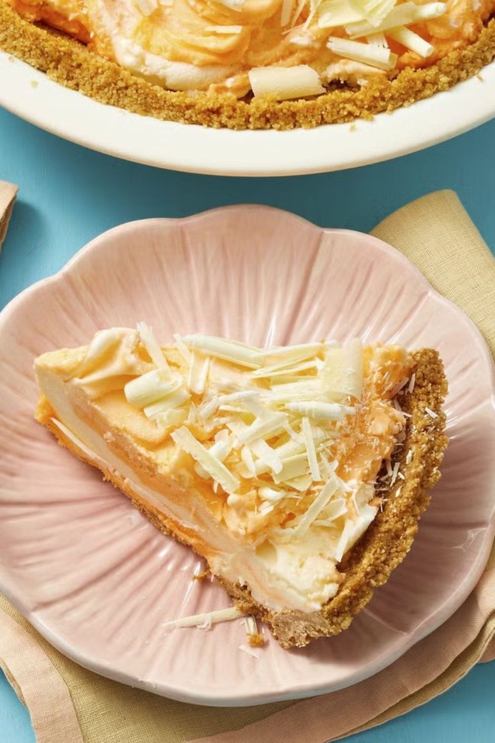 Orange-Vanilla Ice Cream Pie
